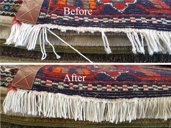 Persian rug repair Edmonton