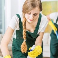 Removing stain in carpets